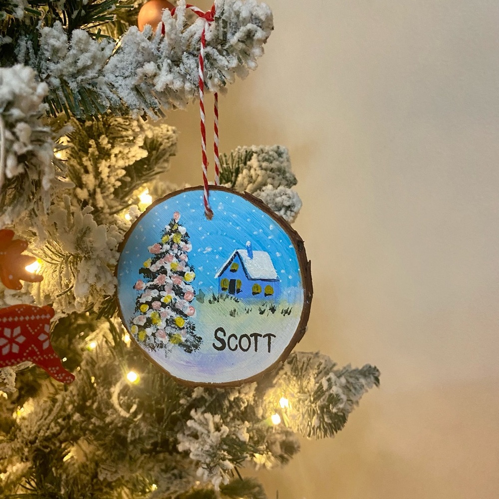 Custom Christmas ornaments